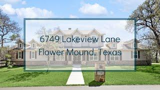 FLOWER MOUND, TEXAS Home Tour | 6 Bedroom 4 Bathroom House with a LAKE VIEW | Dallas Fort Worth