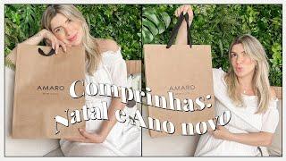 Últimas Comprinhas do Ano - AMARO looks e muito mais | @DeusaConstanzi