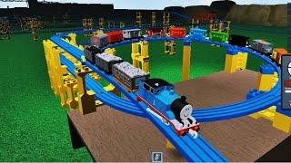 THOMAS AND FRIENDS Crashes Surprises TOMICA Tomy Testing Grounds Thomas the Train e Engines