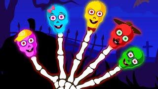 Skeleton Finger Family | Spooky Songs for Kids by@TeeHeeTown  | Halloween Songs 2022