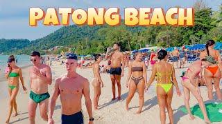 【 4K】Phuket 2023 Patong Beach - Walking Tour Thailand