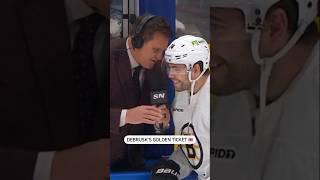 Louie DeBrusk Cashed In The Golden Ticket His Son Jake Gifted Him When He Was A Kid 