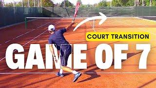 7-Shot Tennis Drill You Should Try / Court Transition Skills