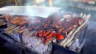 Street Food in Jamaica: Jerk Chicken in Montego Bay