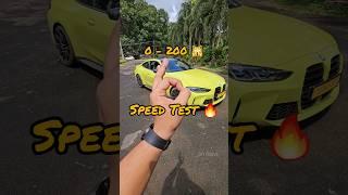 BMW M4 acceleration Test - പണി ഇപ്പം പാളിയേനെ  #trending