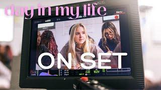 day in the life when shooting a movie! come to set with me!!