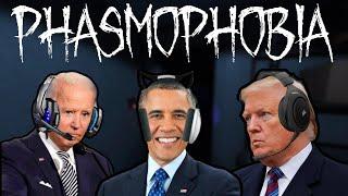 US Presidents Play Phasmophobia