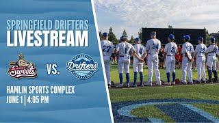 Walla Walla Sweets vs Springfield Drifters (6/1/2025)
