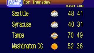 Your 2008 Thanksgiving Travel Cities Forecast