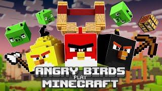 If Angry Birds Play Minecraft [ Minecraft Animation ]