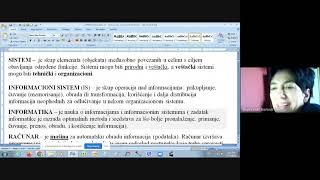 INFORMATIKA vs  RAČUNARSTVO
