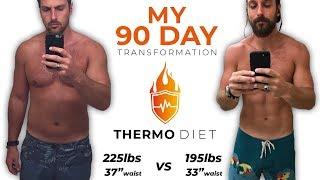 How I Lost 30lbs In 12 Weeks without Suffering | Thermo Diet Fitness Transformation