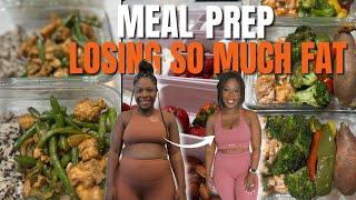 EASY MEAL PREP FOR WEIGHT LOSS! High protein to lose fat and build muscle!