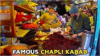 Savoring Authentic Haji Gul Omar's Chapli Kababs | Jalalabad, Afghanistan | 4K