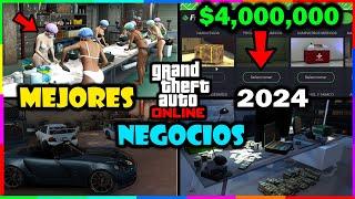 Los 5 MEJORES NEGOCIOS para GANAR MILLONES en GTA 5 Online | Guía de Negocios de GTA Online | DINERO