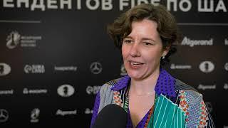Round 13. Interview with Dana Reizniece-Ozola, FIDE Managing Director