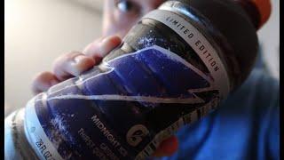 Gatorade Midnight Ice Drink Review & Taste Test 2024 Limited Edition
