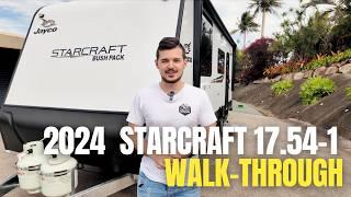 Walk-Through Of Our New Caravan!! | 2024 Jayco Starcraft 17.54-1