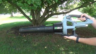 EGO POWER+ LB5300 LEAF BLOWER CUSTOMER REVIEW EGO POWER PLUS LAWN PRODUCTS REVIEWS DEMONSTRATION