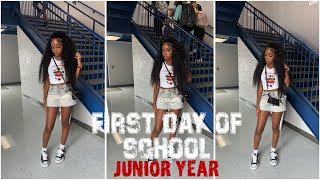 FIRST DAY OF SCHOOL GRWM + VLOG 2024