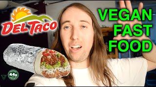 Vegan Del Taco Review! Epic Beyond Fresh Guacamole Burrito 2021 Fast Food