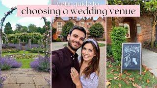 Your guide to choosing a WEDDING VENUE | top tips + our venue tour