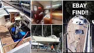 #124 - We bought a boat on EBAY  CHEAP 46ft PROJECT BOAT!!!