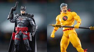 New McFarlane Toys Flashpoint Batman & Zoom Reverse Flash figures in hand images by robdtoys