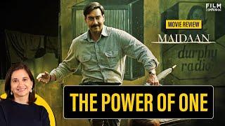 Maidaan Movie Review by Anupama Chopra | Ajay Devgn | Amit Ravindernath Sharma