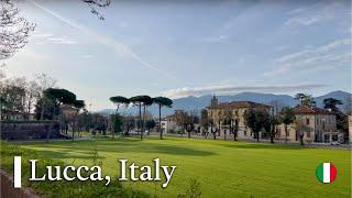 Discovering Lucca's Hidden Treasures for 1 hour, walk with us in Tuscany, Italy!   2023 4K