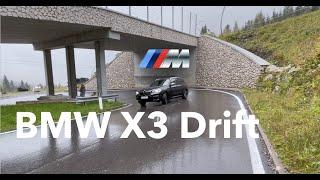 BMW X3 M40d Passo Pordoi Drift POV