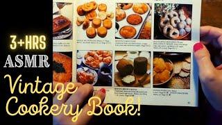 ASMR | 3+ Hrs of Vintage Recipe Book Whispered Reading - Page Turning Sounds and Coffee Time!