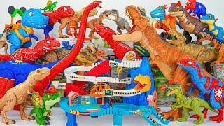 122 Minutes Satisfying with Unboxing Jurassic World Dinosaur Toy Collection ASMR | Review Toys