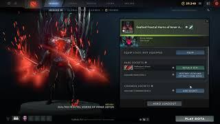 Dota 2 Terrorblade Arcana with Prismatic Legacy Gem - 205, 10, 36