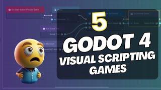 5 Games I made with Godot 4 Visual Scripting