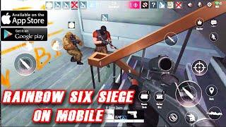 RAINBOW SIX SIEGE ON MOBILE ? AREA F2 GAMEPLAY (IOS / ANDROID)