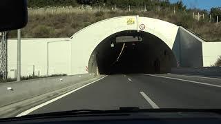 Driving in the new Greek High way - amazing road