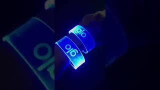 Braccialetti  led con logo #bracciali #led  #eventi #eventinoturni #promobraceitaly #capodanno