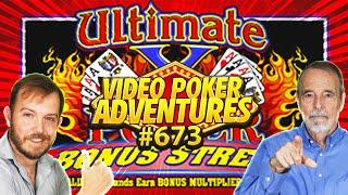 Winning Day on Ultimate X Bonus Streak Video Poker!