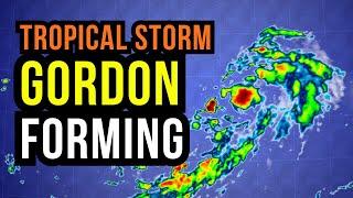 Gordon forming in the Atlantic…