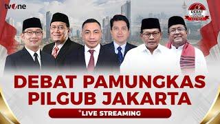 [LIVE] Debat Ketiga Calon Gubernur dan Wakil Gubernur Jakarta | tvOne