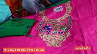3 suits in 1000/- Biggest sale live ~ Drishti fashion house