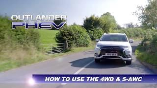 HOW TO USE THE 4WD LOCK & S AWC