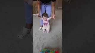 Daughter walks for the first time #shorts