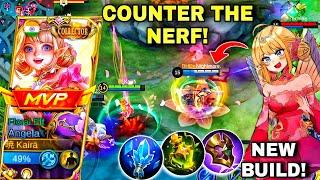 ANGELA NEW BUILD BYE BYE NERF!TOP GLOBAL ANGELA