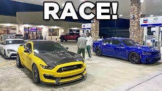 FAST Hellcat Calls Out My 800HP Shelby GT350