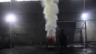 Laswell Throwable fire extinguisher Test