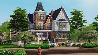 Victorian House • The Sims 4 • No CC | Speed Build