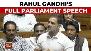 Rahul Gandhi Full Parliament Speech | RaGa Slams 2024 Budget, Claims Modi-Adani-Ambani Nexus