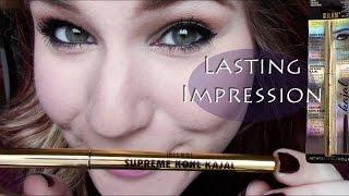 MILANI SUPREME KOHL KAJAL EYELINER LASTING IMPRESSION REVIEW